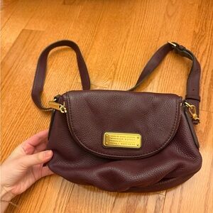 Marc Jacobs Deep Burgundy Crossbody Bag